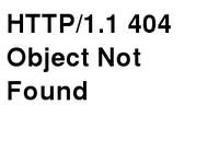 Object Not Found